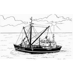 Malvorlage: Boot Schiff (Transport) #137622 - Kostenlose Malvorlagen zum Ausdrucken