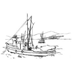 Malvorlage: Boot Schiff (Transport) #137669 - Kostenlose Malvorlagen zum Ausdrucken