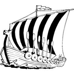 Malvorlage: Boot Schiff (Transport) #137683 - Kostenlose Malvorlagen zum Ausdrucken