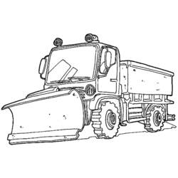 Malvorlage: Bulldozer / mechanischer Bagger (Transport) #141746 - Kostenlose Malvorlagen zum Ausdrucken