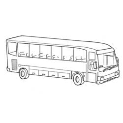 Malvorlage: Bus / Reisebus (Transport) #135300 - Kostenlose Malvorlagen zum Ausdrucken