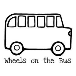 Malvorlage: Bus / Reisebus (Transport) #135316 - Kostenlose Malvorlagen zum Ausdrucken