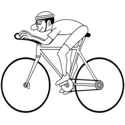 Malvorlage: Fahrrad (Transport) #136948 - Kostenlose Malvorlagen zum Ausdrucken