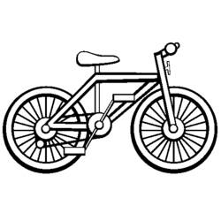 Malvorlage: Fahrrad (Transport) #136951 - Kostenlose Malvorlagen zum Ausdrucken