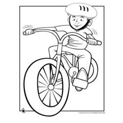Malvorlage: Fahrrad (Transport) #136958 - Kostenlose Malvorlagen zum Ausdrucken