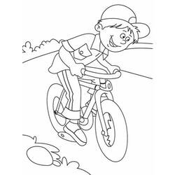 Malvorlage: Fahrrad (Transport) #136977 - Kostenlose Malvorlagen zum Ausdrucken