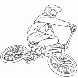 Malvorlage: Fahrrad (Transport) #136978 - Kostenlose Malvorlagen zum Ausdrucken