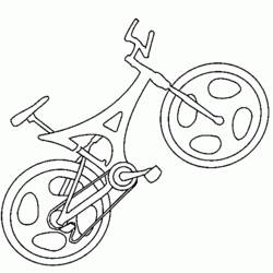 Malvorlage: Fahrrad (Transport) #136980 - Kostenlose Malvorlagen zum Ausdrucken