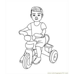 Malvorlage: Fahrrad (Transport) #136990 - Kostenlose Malvorlagen zum Ausdrucken