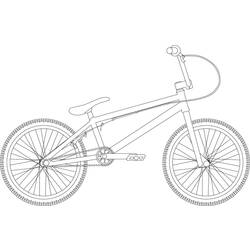Malvorlage: Fahrrad (Transport) #136992 - Kostenlose Malvorlagen zum Ausdrucken