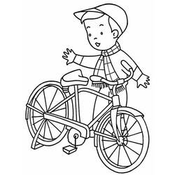 Malvorlage: Fahrrad (Transport) #137002 - Kostenlose Malvorlagen zum Ausdrucken