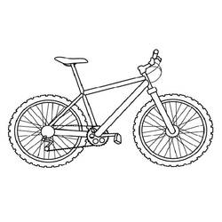 Malvorlage: Fahrrad (Transport) #137003 - Kostenlose Malvorlagen zum Ausdrucken
