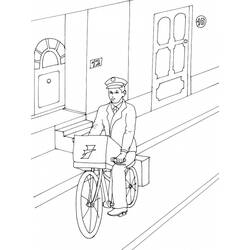 Malvorlage: Fahrrad (Transport) #137012 - Kostenlose Malvorlagen zum Ausdrucken