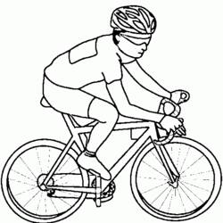 Malvorlage: Fahrrad (Transport) #137038 - Kostenlose Malvorlagen zum Ausdrucken