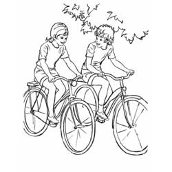 Malvorlage: Fahrrad (Transport) #137049 - Kostenlose Malvorlagen zum Ausdrucken