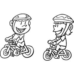Malvorlage: Fahrrad (Transport) #137050 - Kostenlose Malvorlagen zum Ausdrucken