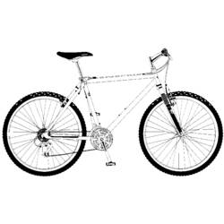 Malvorlage: Fahrrad (Transport) #137108 - Kostenlose Malvorlagen zum Ausdrucken