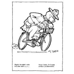 Malvorlage: Fahrrad (Transport) #137147 - Kostenlose Malvorlagen zum Ausdrucken
