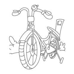 Malvorlage: Fahrrad (Transport) #137152 - Kostenlose Malvorlagen zum Ausdrucken