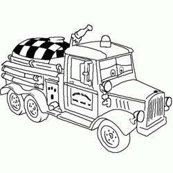 Malvorlage: Feuerwehrauto (Transport) #135838 - Kostenlose Malvorlagen zum Ausdrucken