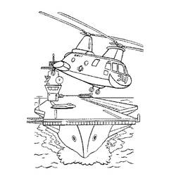 Malvorlage: Flugzeugträger (Transport) #137868 - Kostenlose Malvorlagen zum Ausdrucken