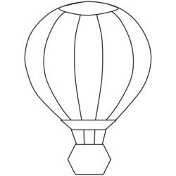 Malvorlage: Heißluftballon (Transport) #134581 - Kostenlose Malvorlagen zum Ausdrucken