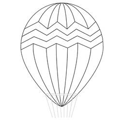 Malvorlage: Heißluftballon (Transport) #134584 - Kostenlose Malvorlagen zum Ausdrucken
