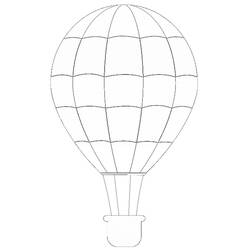 Malvorlage: Heißluftballon (Transport) #134586 - Kostenlose Malvorlagen zum Ausdrucken