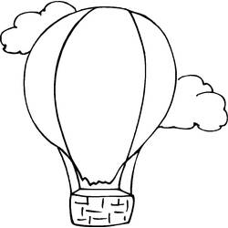 Malvorlage: Heißluftballon (Transport) #134592 - Kostenlose Malvorlagen zum Ausdrucken