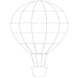 Malvorlage: Heißluftballon (Transport) #134593 - Kostenlose Malvorlagen zum Ausdrucken