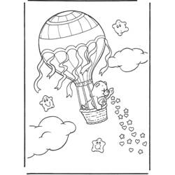 Malvorlage: Heißluftballon (Transport) #134595 - Kostenlose Malvorlagen zum Ausdrucken