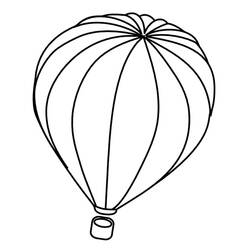 Malvorlage: Heißluftballon (Transport) #134597 - Kostenlose Malvorlagen zum Ausdrucken