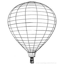 Malvorlage: Heißluftballon (Transport) #134598 - Kostenlose Malvorlagen zum Ausdrucken