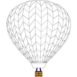Malvorlage: Heißluftballon (Transport) #134602 - Kostenlose Malvorlagen zum Ausdrucken