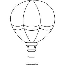 Malvorlage: Heißluftballon (Transport) #134605 - Kostenlose Malvorlagen zum Ausdrucken