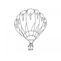 Malvorlage: Heißluftballon (Transport) #134608 - Kostenlose Malvorlagen zum Ausdrucken