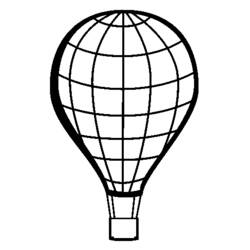 Malvorlage: Heißluftballon (Transport) #134609 - Kostenlose Malvorlagen zum Ausdrucken