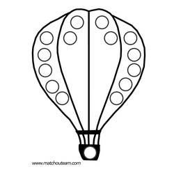 Malvorlage: Heißluftballon (Transport) #134614 - Kostenlose Malvorlagen zum Ausdrucken