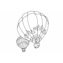 Malvorlage: Heißluftballon (Transport) #134627 - Kostenlose Malvorlagen zum Ausdrucken