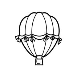 Malvorlage: Heißluftballon (Transport) #134630 - Kostenlose Malvorlagen zum Ausdrucken