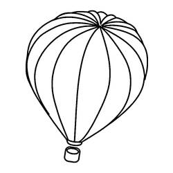 Malvorlage: Heißluftballon (Transport) #134636 - Kostenlose Malvorlagen zum Ausdrucken
