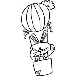 Malvorlage: Heißluftballon (Transport) #134642 - Kostenlose Malvorlagen zum Ausdrucken