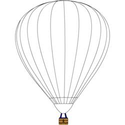 Malvorlage: Heißluftballon (Transport) #134643 - Kostenlose Malvorlagen zum Ausdrucken
