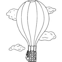 Malvorlage: Heißluftballon (Transport) #134656 - Kostenlose Malvorlagen zum Ausdrucken