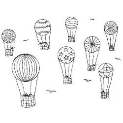 Malvorlage: Heißluftballon (Transport) #134667 - Kostenlose Malvorlagen zum Ausdrucken