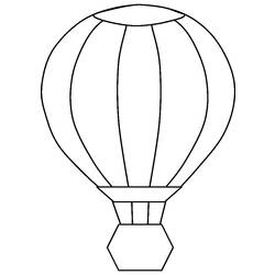 Malvorlage: Heißluftballon (Transport) #134669 - Kostenlose Malvorlagen zum Ausdrucken