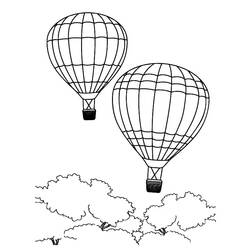 Malvorlage: Heißluftballon (Transport) #134697 - Kostenlose Malvorlagen zum Ausdrucken