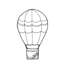 Malvorlage: Heißluftballon (Transport) #134703 - Kostenlose Malvorlagen zum Ausdrucken