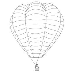 Malvorlage: Heißluftballon (Transport) #134707 - Kostenlose Malvorlagen zum Ausdrucken