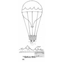 Malvorlage: Heißluftballon (Transport) #134731 - Kostenlose Malvorlagen zum Ausdrucken